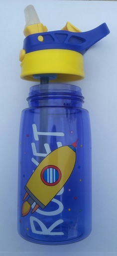 Plastic ( TRITAN BPA free ) water bottle kiddies 480 mls - Blue